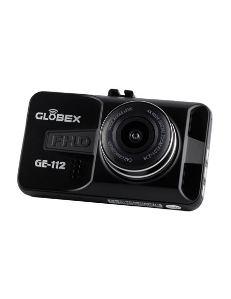 Автомобильный видеорегистратор Globex GE-112, Full-HD 1080P, Чёрный