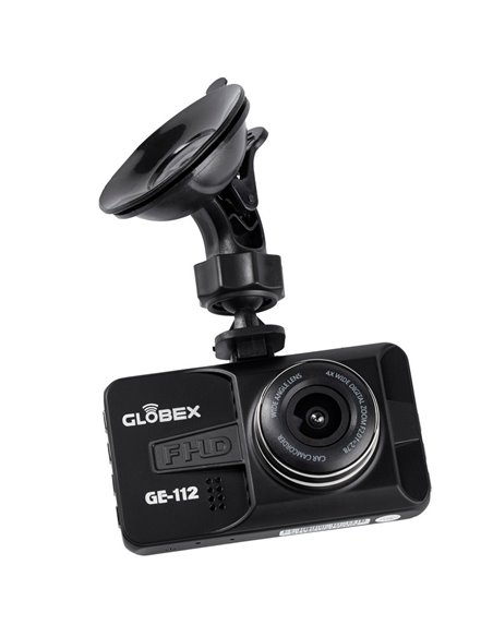 Автомобильный видеорегистратор Globex GE-112, Full-HD 1080P, Чёрный