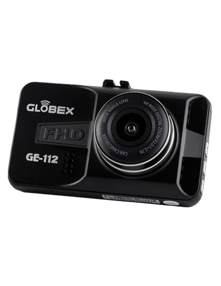 Cameră auto DVR Globex GE-112, Full-HD 1080P, Negru