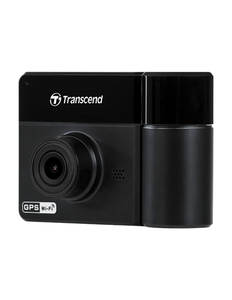 Автомобильный видеорегистратор Transcend DrivePro 550, Full-HD 1080P, Чёрный