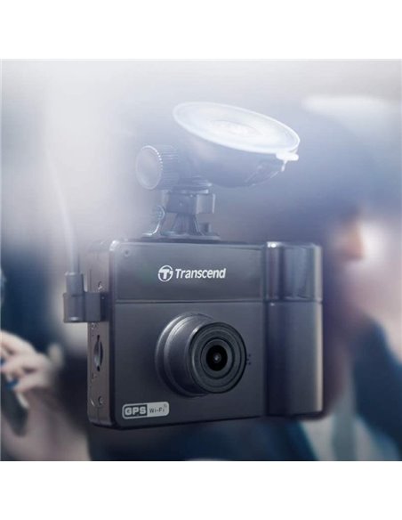 Автомобильный видеорегистратор Transcend DrivePro 550, Full-HD 1080P, Чёрный