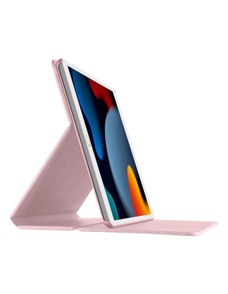 Чехол для планшета Cellularline Folio - iPad 10.2", Искусственная кожа, Розовый