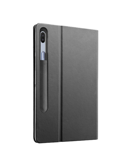 Универсальный чехол для ноутбука Cellularline Folio - Galaxy Tab S7 FE / S7+, 12,4", Искусственная кожа, Чёрный