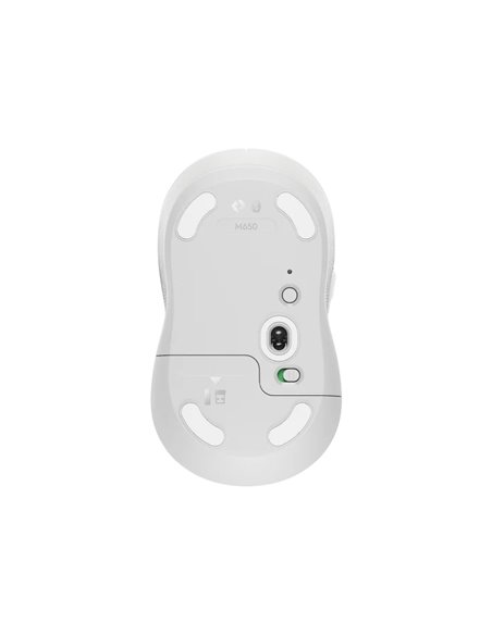 Mouse Logitech M650, Alb