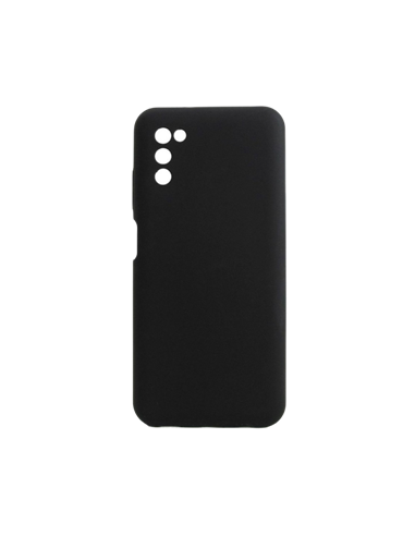 Husă Xcover Galaxy A03 - Liquid Silicone, Negru