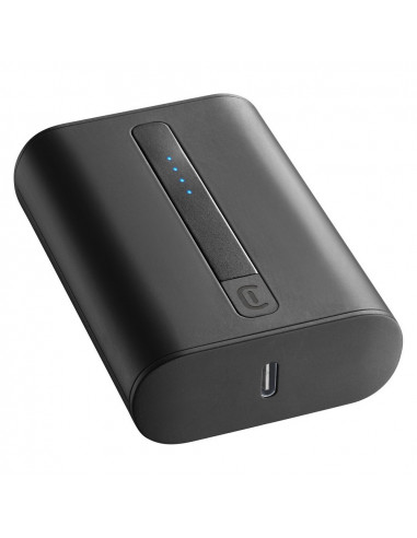 Acumulator extern Cellularline Thunder, 10000mAh, Negru