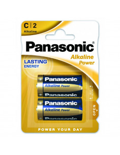 Батарейки Panasonic LR14REB, C, 2шт. 2