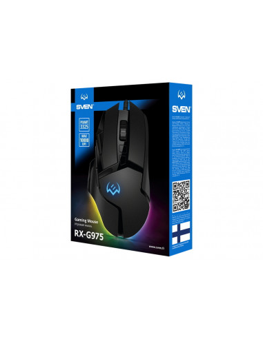 Игровая мышь SVEN RX-G975, Чёрный