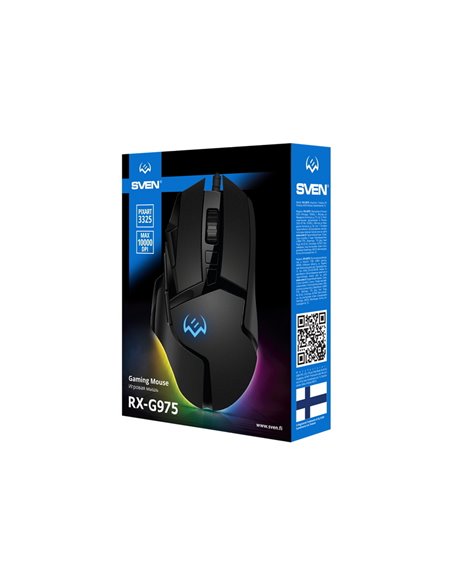 Игровая мышь SVEN RX-G975, Чёрный