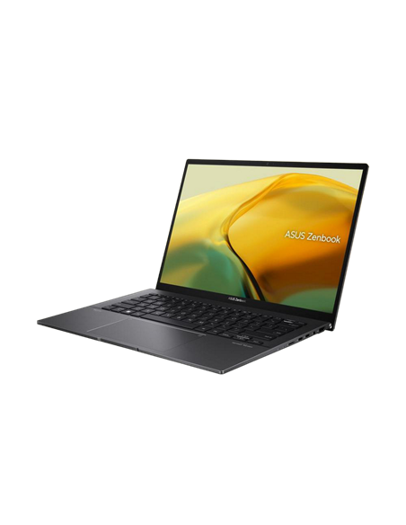 Ноутбук 14" ASUS Zenbook 14 OLED UM3402YA, Jade Black, AMD Ryzen 7 7730U, 16Гб/1024Гб, Без ОС Ноутбук 14" ASUS Zenbook 14 OLED UM3402YA, Jade Black, AMD Ryzen 7 7730U, 16Гб/1024Гб, Без ОС