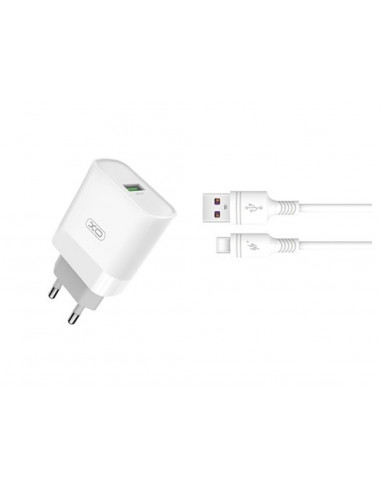 Încărcător XO L64, 18W, Alb
