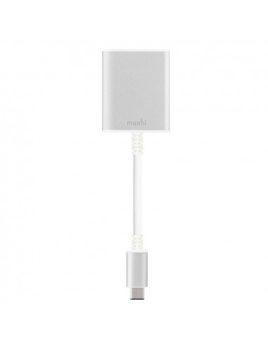 Видеоадаптер Moshi USB-C to VGA Adapter, USB Type-C/VGA D-Sub, Белый