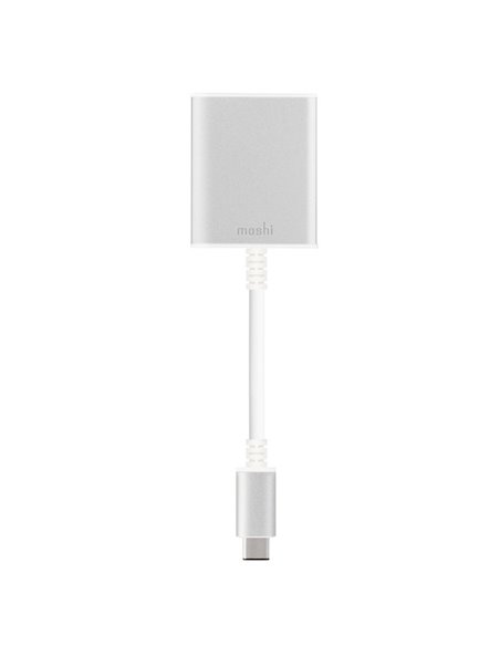 Видеоадаптер Moshi USB-C to VGA Adapter, USB Type-C/VGA D-Sub, Белый