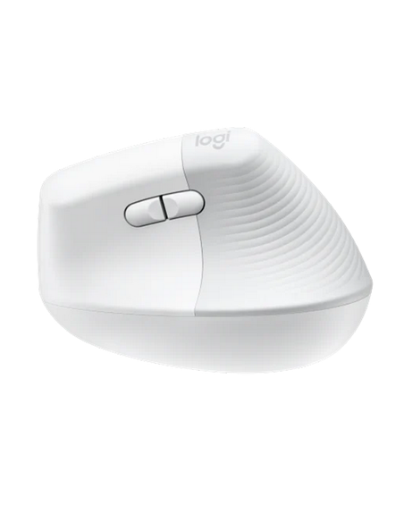 Mouse Wireless Logitech Lift Vertical, Alb