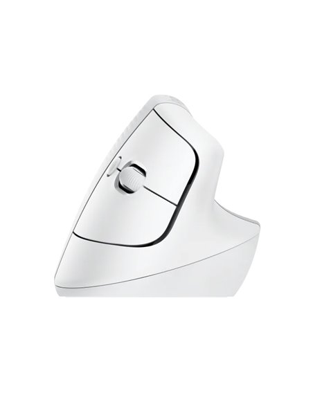 Mouse Wireless Logitech Lift Vertical, Alb