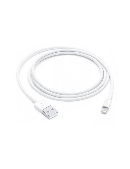 Кабель для зарядки и синхронизации Apple A1480, USB Type-A/Lightning, 1м, Белый