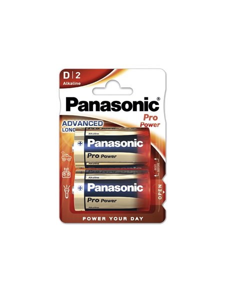 Baterii Panasonic Pro Power (D) LR20XEG/2BP, D, 2buc.