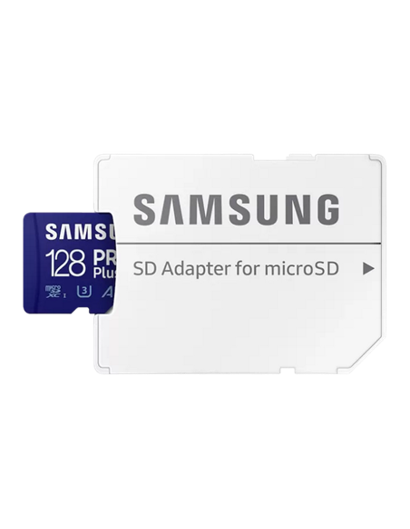Карта памяти Samsung EVO Plus MicroSDXC, 128Гб (MB-MD128SA/CN)