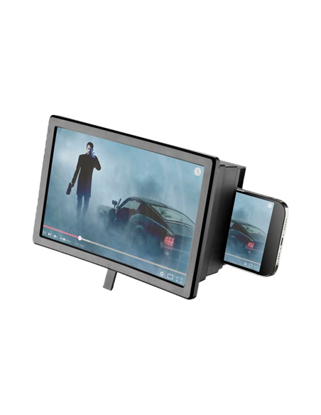 Amplificator video pentru smartphone-uri Cellularline Movie Theatre, Negru