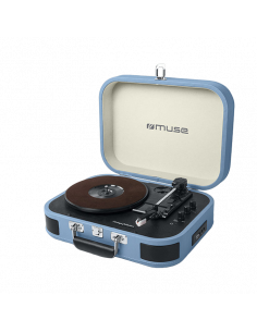 Виниловый проигрыватель MUSE MT-201 BTB, Синий