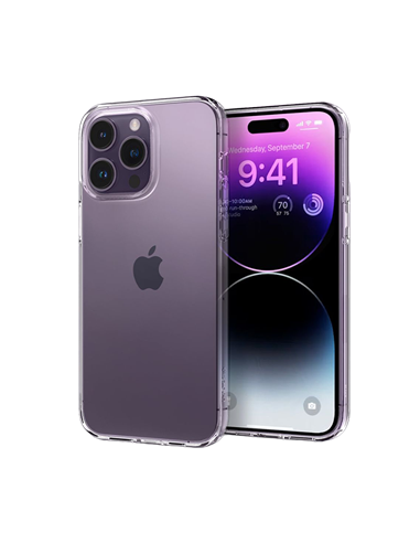 Чехол Spigen iPhone 14 Pro, Liquid Crystal, Прозрачный