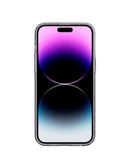 Husă Spigen iPhone 14 Pro Liquid Crystal Glitter, Transparent