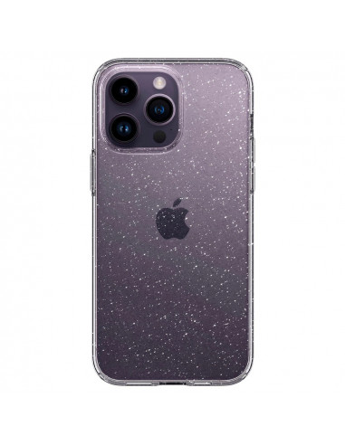 Husă Spigen iPhone 14 Pro Liquid Crystal Glitter, Transparent