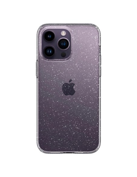 Husă Spigen iPhone 14 Pro Liquid Crystal Glitter, Transparent