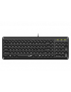 Tastatură Genius SlimStar Q200, Cu fir, Negru