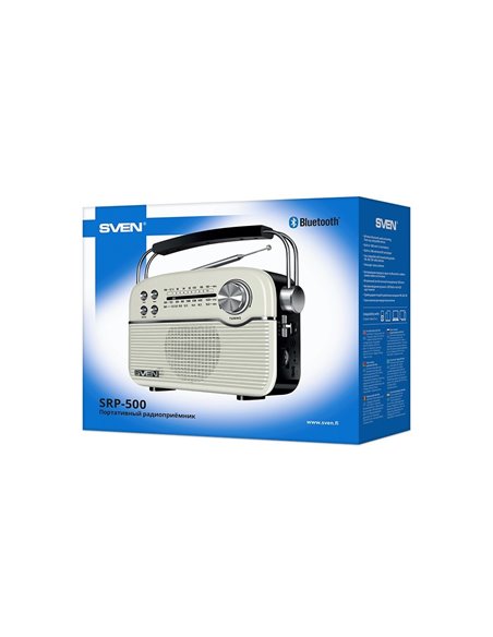 Radio portabil SVEN SRP-500, Alb