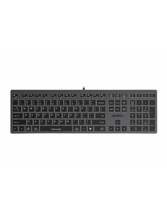 Tastatură A4Tech FX60, Cu fir, Gri