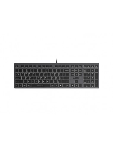 Tastatură A4Tech FX60, Cu fir, Gri