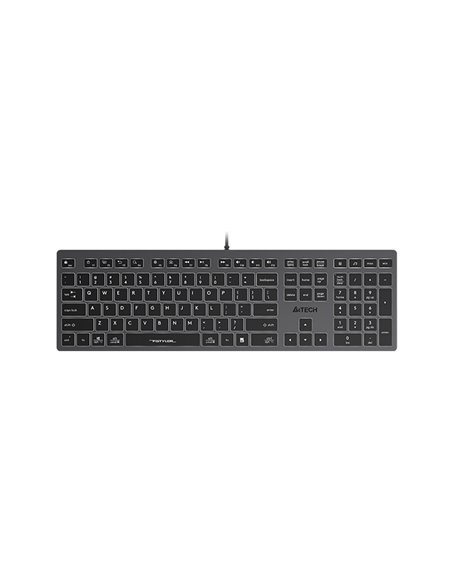 Клавиатура A4Tech FX60, Проводное, Серый