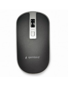 Беcпроводная мышь Gembird MUSW-4B-06-BS, Черный/Серебристый 2