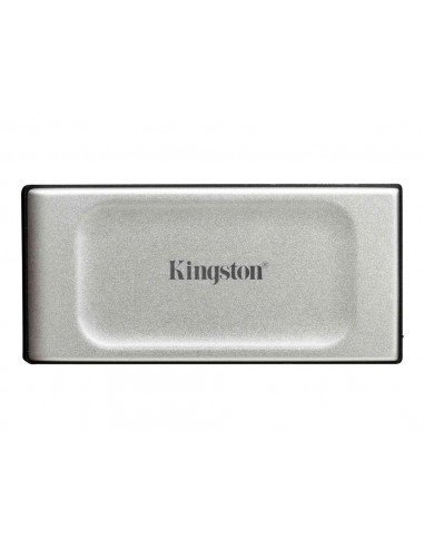 SSD portabil extern Kingston XS2000, 500 GB, Argintiu (SXS2000/500G)