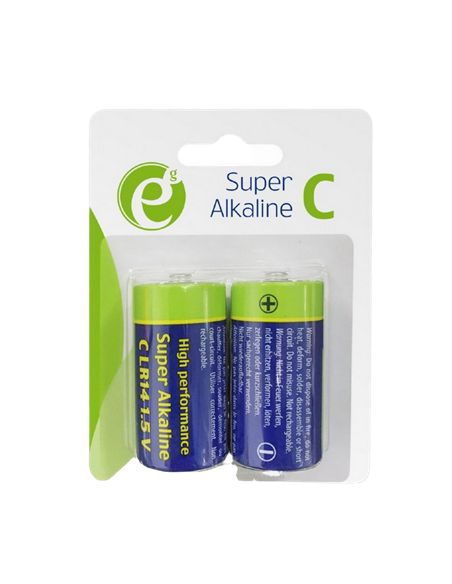 Батарейки Energenie EG-BA-LR14-01, C, 7500мА·ч, 2шт.