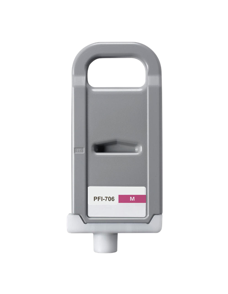Картридж чернильный Canon PFI-706M, Magenta, 700мл, Пурпурный
