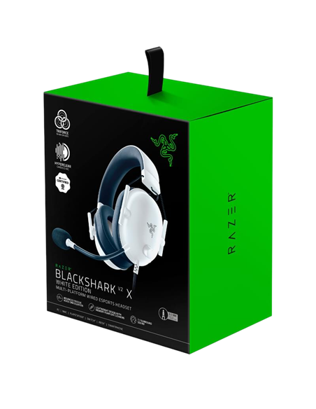 Игровая Гарнитура Razer BlackShark V2 HyperSpeed, Беспроводной/Проводной, Белый
