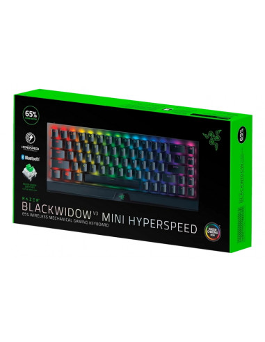 Клавиатура RAZER BlackWidow V3 Mini, Беспроводное, Чёрный