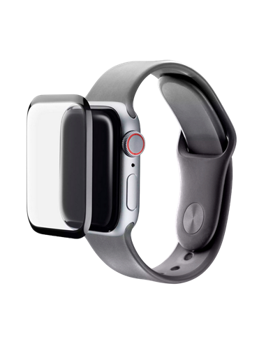 Sticlă de protecție Cellularline Apple Watch 41mm, Negru