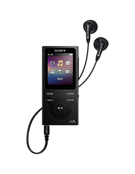 MP3-плеер SONY NW-E394LB Walkman, 8 ГБ; Черный