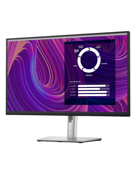 27" Монитор DELL P2723D, IPS 2560x1440 WQHD, Серебристый