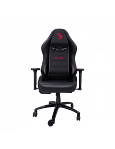 Игровое кресло Bloody GC-350, Экокожа, Чёрный