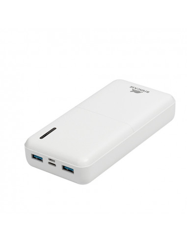 Acumulator extern Rivacase VA2572, 20000mAh, Alb
