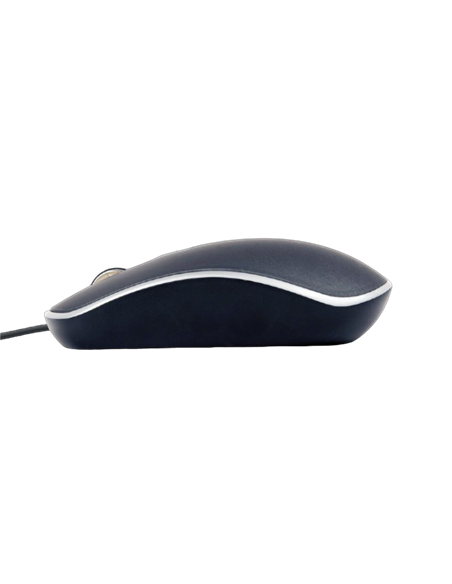 Mouse Gembird MUS-4B-06-BS, Negru/Argintiu