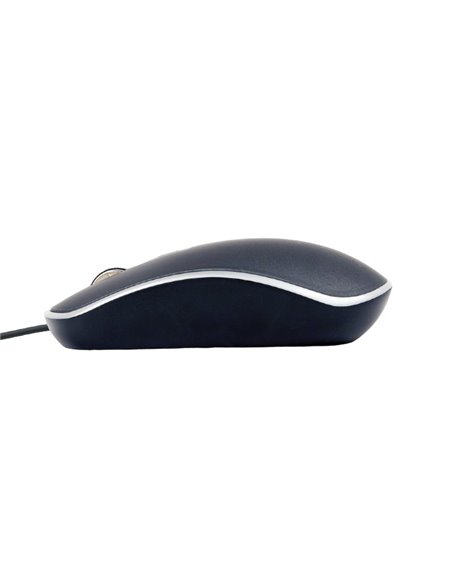 Mouse Gembird MUS-4B-06-BS, Negru/Argintiu