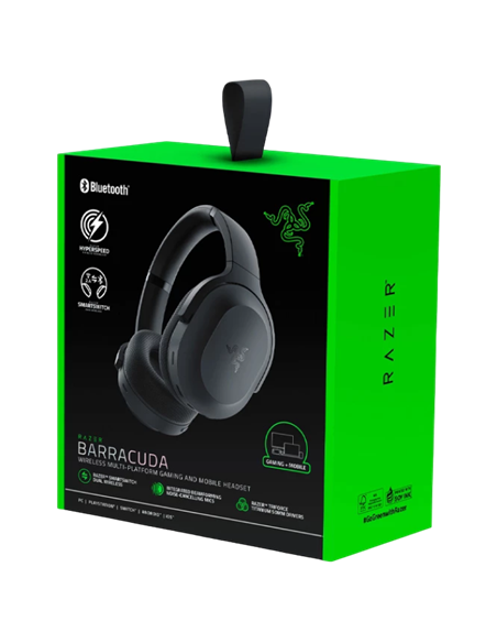 Căști gaming RAZER Barracuda, Bluetooth/USB, Negru