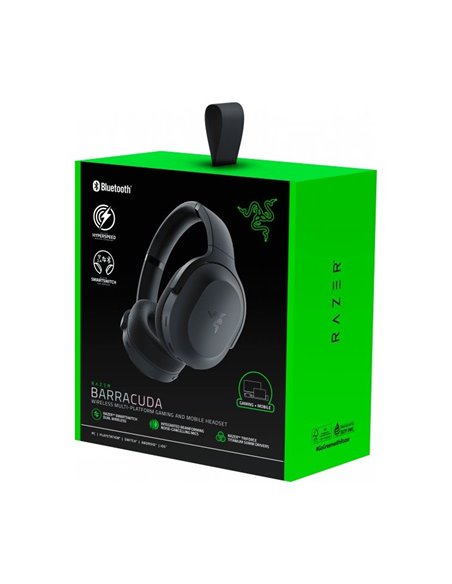 Căști gaming RAZER Barracuda, Bluetooth/USB, Negru