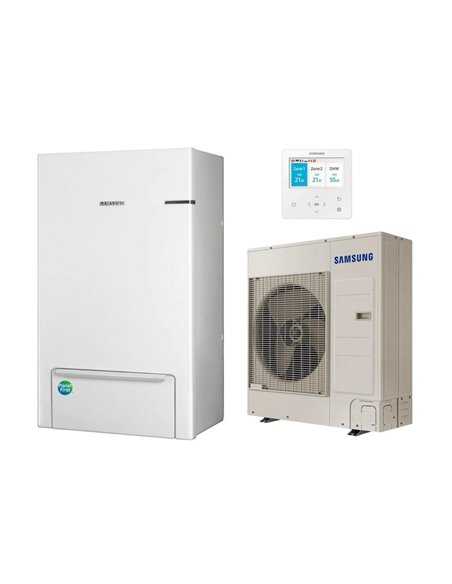 Тепловой насос воздух-вода Samsung EHS Split, R-32, 6кВт.ч, AE090RNYDEG+AE060RXEDEG
