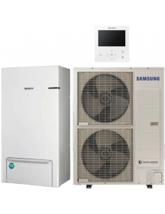 Pompă de căldura Aer-Apă Samsung EHS Split, R-410A, 12kW.h, AE160ANYDGH+AE120AXEDGH